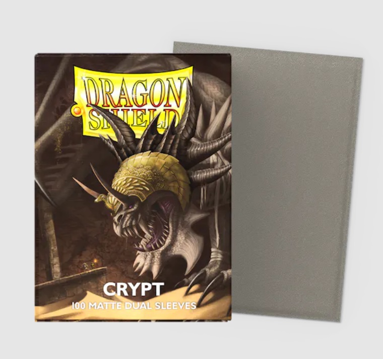Dragon Shield Dual Matte Card Sleeves (100) Standard Size - Crypt